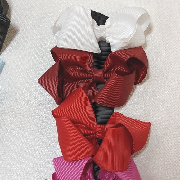 Hair Bows•Grosgrain Ribbon•Baker's Dozen Set (13) - Picture 2 of 8